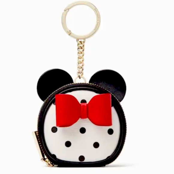 Kate Spade X Disney Minnie Mouse Key/Coin Purse - NWT - Picture 1 of 6